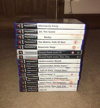 Playstation 2 Games Bundle - 15 Games & 8MB Memory Card