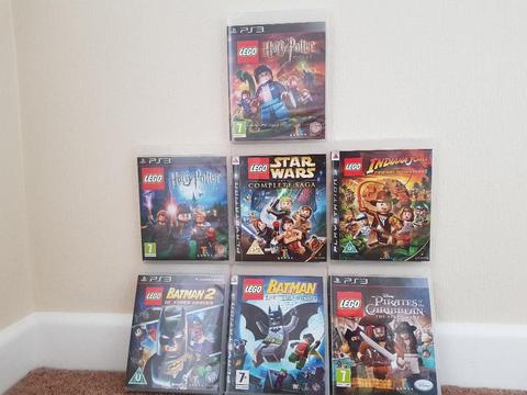 PS3 Lego games