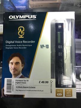 Olympus VP-10 digital voice recorder - New
