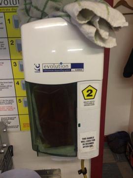 cleenol evolution dispenser concentrate dispensing system