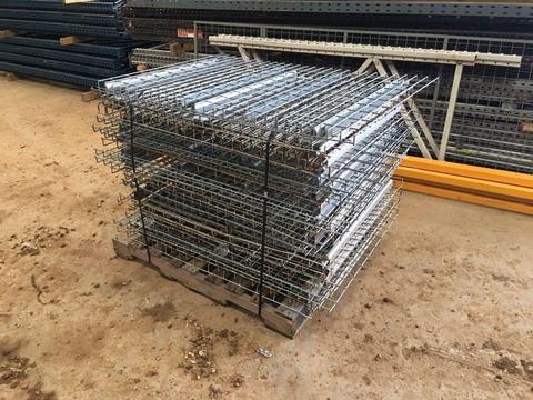 Steel Wire Mesh Pallet Racking Decking Decks Boards fitting 1320mm x 900mm