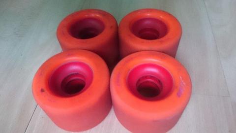 orangatang keanu 66mm skateboard wheels with bearings