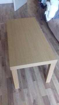 coffee table for sale / Length 90cm / oak wood/ reasonable condition