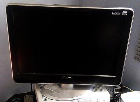 MIRAI 22 INCH LCD TV HD READY VGC PLUS NEW EXTERNAL POWER SUPLY *NO TEXTS PLEASE*