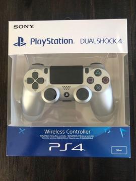 Sony PlayStation 4 DualShock 4 Wireless Controller - Silver - Limited Edition! NEW & SEALED BOX