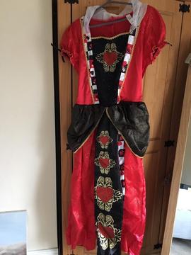 World book day Queen of Hearts costume