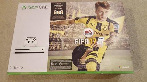 Brand New Sealed Xbox One S Console 1TB White