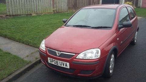 Swap vauxhall corsa 06 plate for any size 44 door car