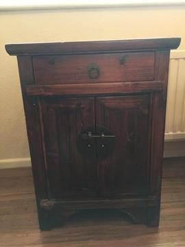 Wooden cabinet/bedside table/tv stand