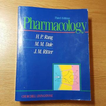 Pharmacology, Rang, Humphrey P. & Dale, M.Maureen & Ritter Third Edition