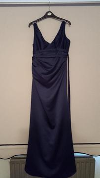 Designer Sophia Tolli Dress Size 10 Navy Occasional, Prom, Bridesmaid