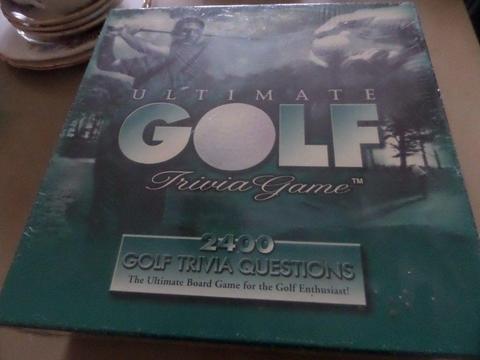 Golf Trivia Game