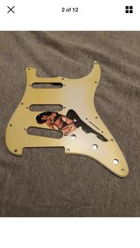 Relic fender Stratocaster scratch plate