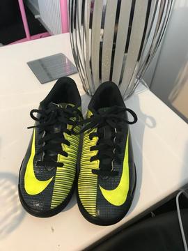 Boys size 1 football trainers