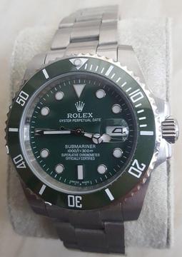 *Premium* Green Face Rolex Submariner 'Hulk' with Glidelock bracelet adjustment
