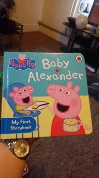 Baby Alexander board book