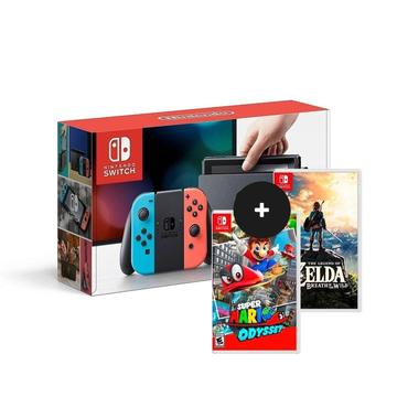 Nintendo Switch & Zelda BOTW & Super Mario Odyssey