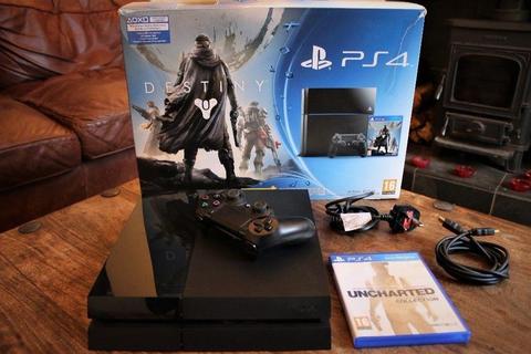 PS4 500GB with Uncharted Collection