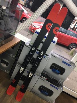 Rossignol Sin 7 180cm all mountain skis 2016 with Axium bindings