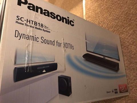 Panasonic SC-HTB18 sound bar / Home Theater Audio System