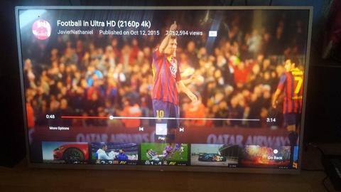 SONY 43 INCHES 4K HDR 2017 BOXED TV