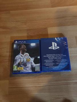 FIFA 18 PS4 new