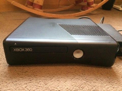 X box 360 with games