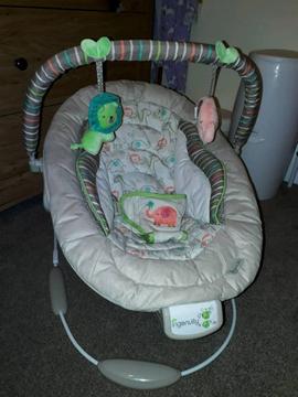 Good as new baby bouncer. Hardly used