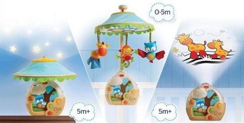 Tiny Love Magical Night cot Mobile with projector IMMACULATE for sale