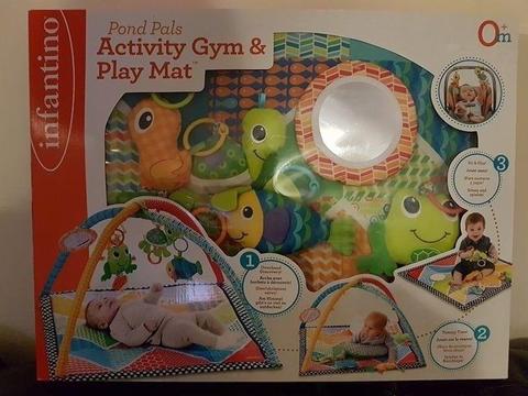 Infantino Pond Pals Activity Gym & Play Mat