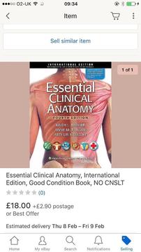 Essential Clinical Anatomy Book