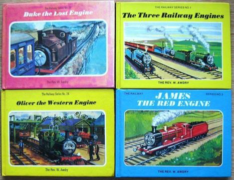 Vintage Thomas the Tank Engine books