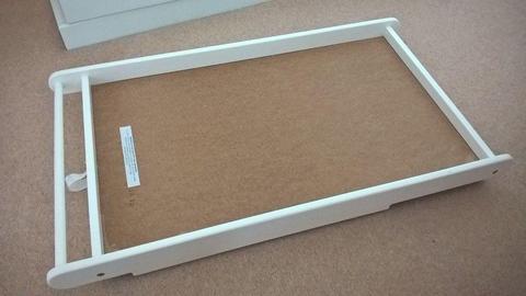 John Lewis Cot top changer, white wood – very good used condition