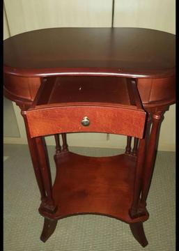 Console table with drawer
