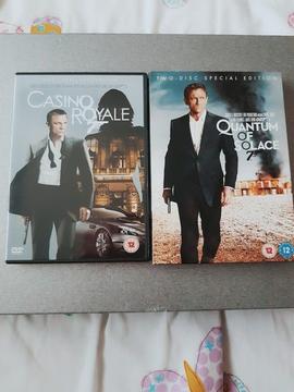 Casino royal and quantum of solace