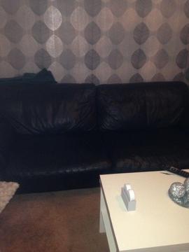 FREE leather sofas MUST GO TONIGHT