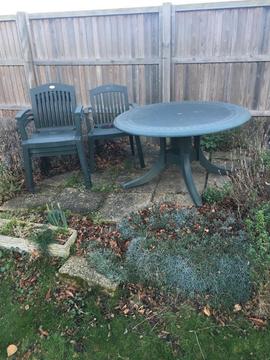 Garden furniture set - free