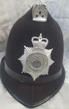A British Cambridgeshire Police Constable Helmet - ER II