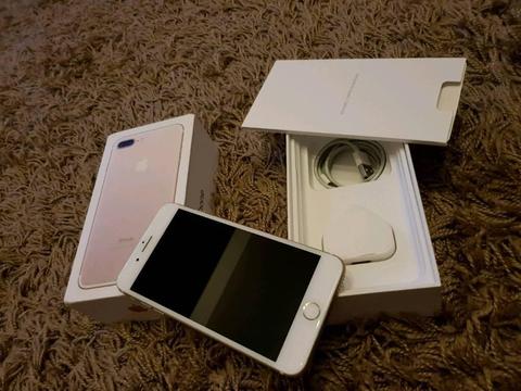 Iphone 7plus boxed mint condition