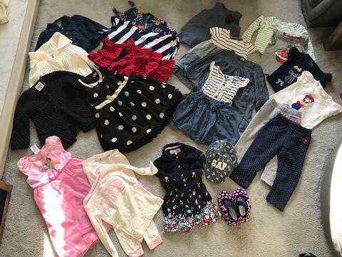 Girls designer clothes bundle 2-3yrs: 22 items