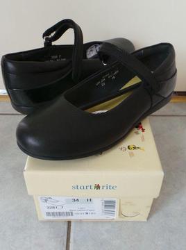New Startrite girls school shoes size 2 H (EU 34H)