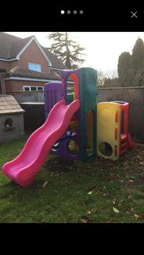 Little tikes Tropical climbing frame and slide