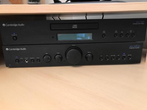 Cambridge audio amp and cd player