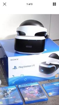 PS4 VR headset bundle