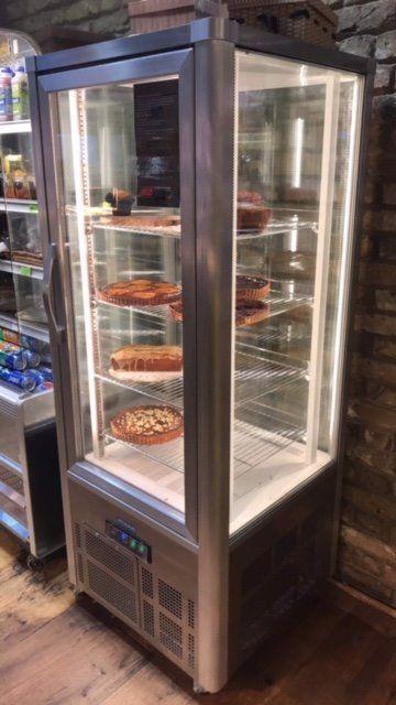 Patisserie/Cake Display Cabinet with Manufacturers 2Years Parts and Labour Warranty