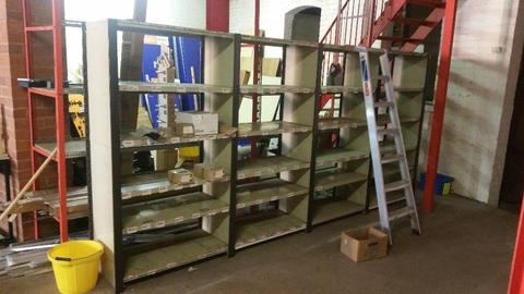 metal shelving units easy to fit CAN DELIVER