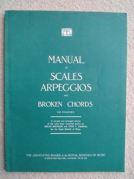 Manual of Scales Arpeggios and Broken Chords for piano - makes learning much more interesting