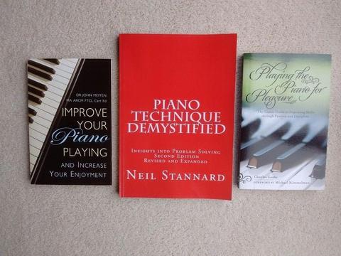 Piano playing technique: 3 books to help improve piano playing