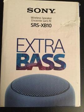 Brand New Sony SRS-XB10 Wireless Speaker Black