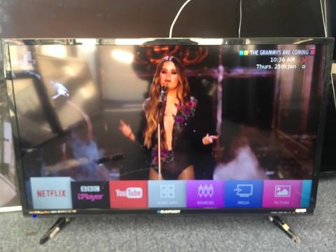 Blaupunkt smart 40” led tv wifi freeview